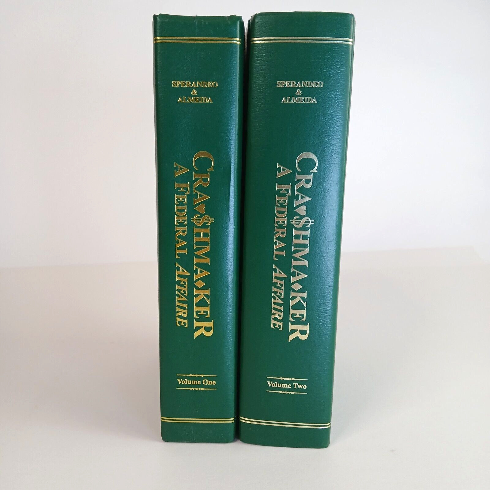Crashmaker: A Federal Affaire Vol. I & II | Victor Sperandeo & Alvaro Almeida