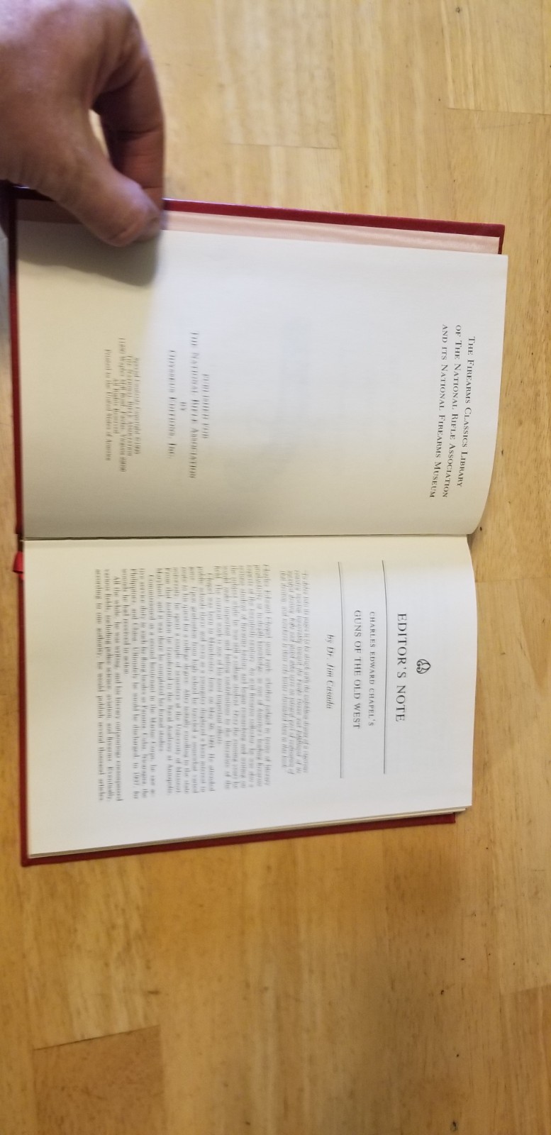 Firearms Classic Library Collection-Lot Of 6 Leather-bound Books
