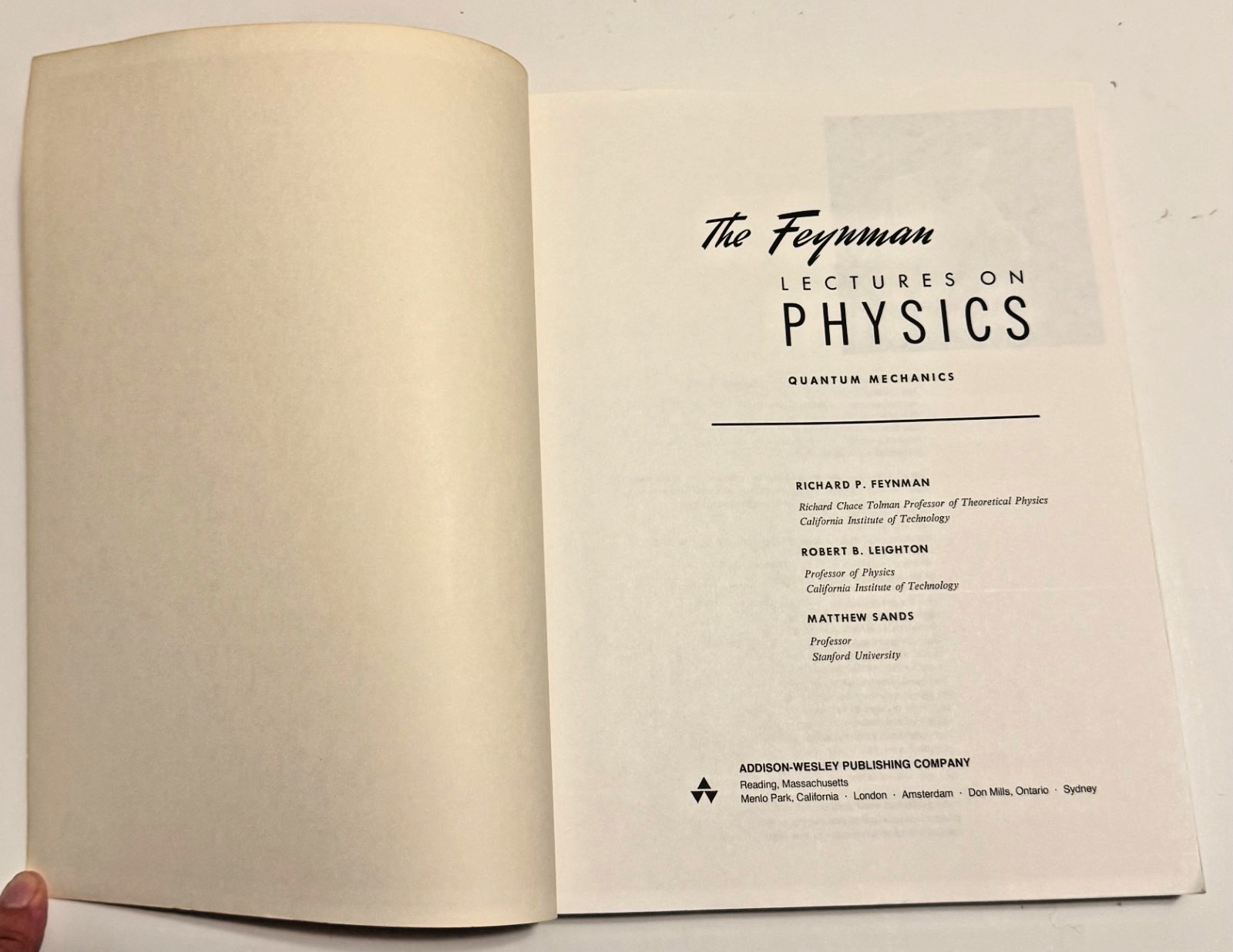 Lectures on Physics-Volumes 1-3