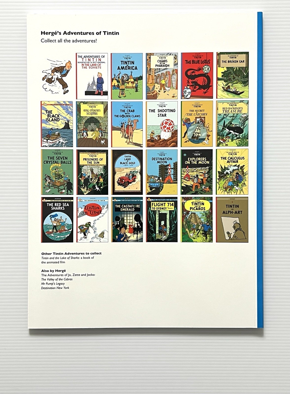 The Adventures of Tintin: Cigars of The Pharaoh by Herge Comics Series PB 2018
