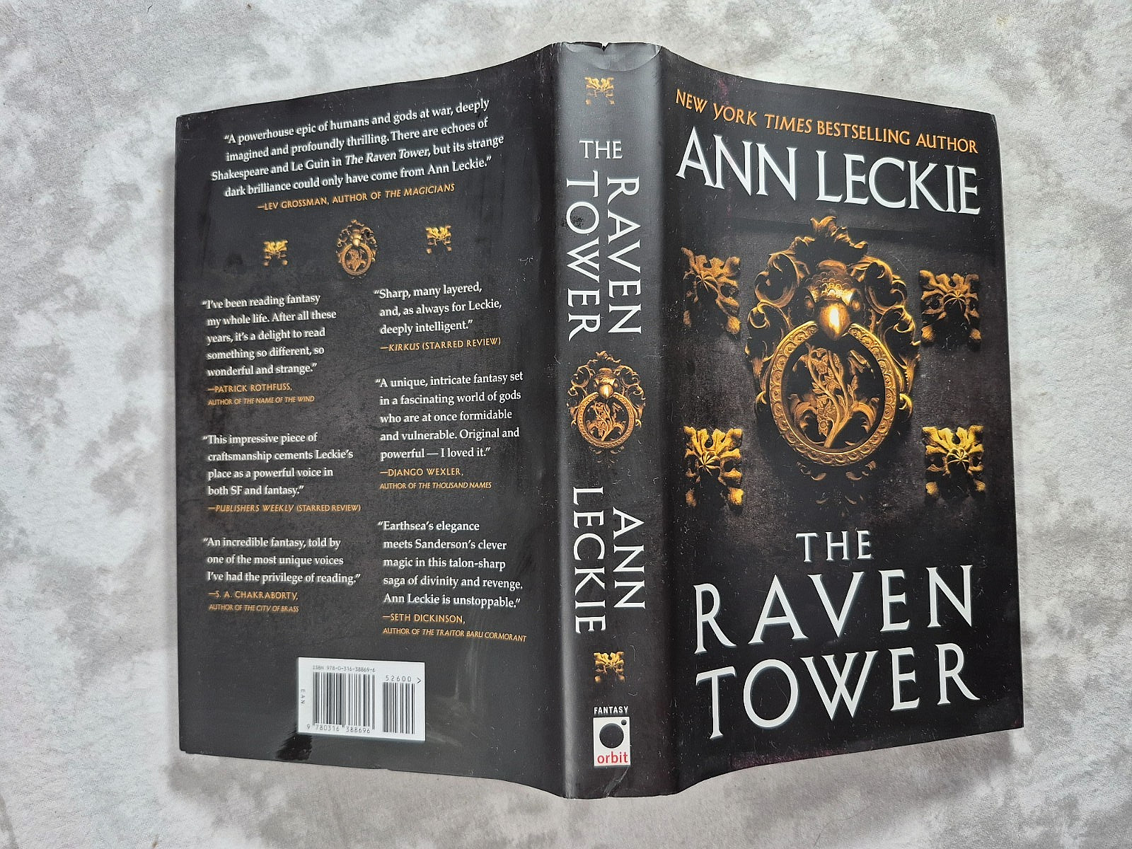 Raven Tower by Ann Leckie. First edition (2019, Hardcover)