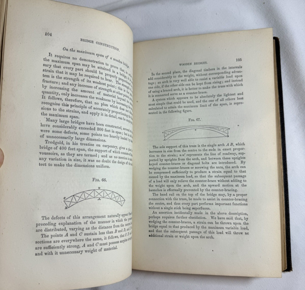 General Theory of Bridge Construction by Herman Haupt 1871 HC Civil Engineering