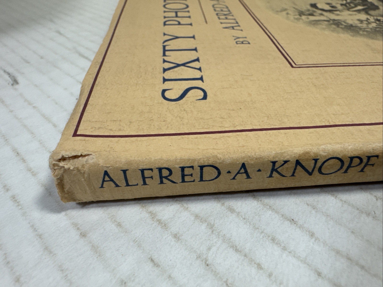 Sixty Photographs to Celebrate the Sixtieth Anniversary of Alfred A. Knopf 1st e