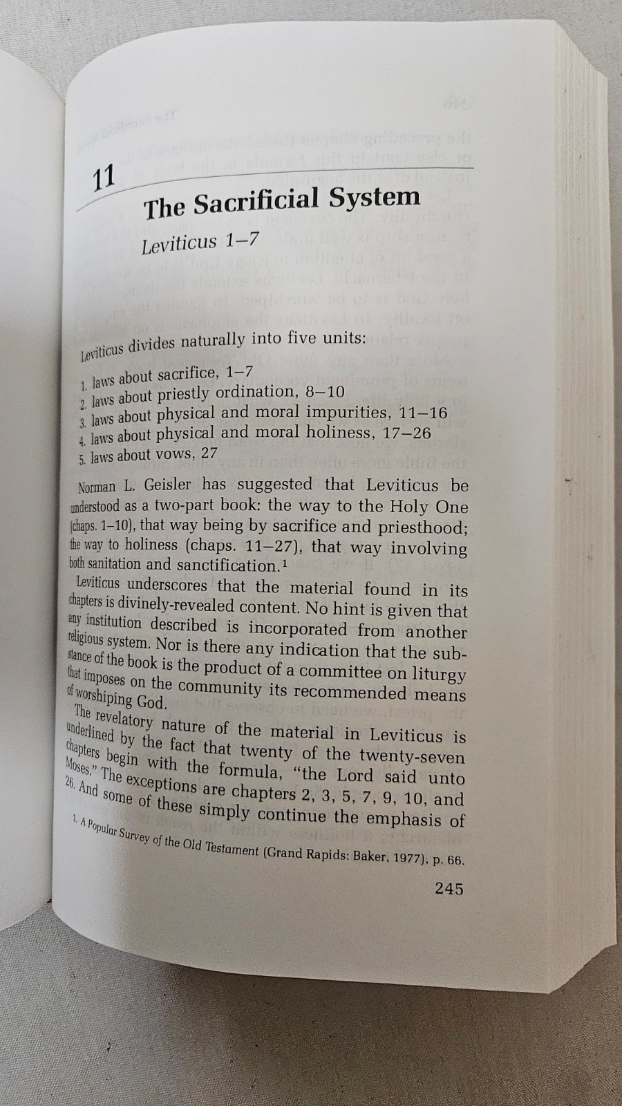 ‡ 📜 Handbook of the Pentateuch by Hamilton • 1991 9th Print HCDJ • Bible Survey