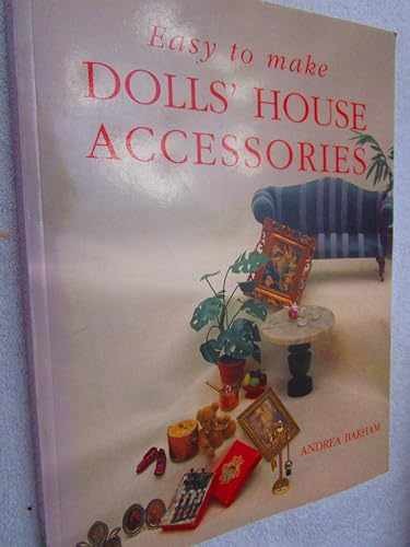 Easy to Make Dolls’ House – Paperback, by Barham Andrea – Very Good q