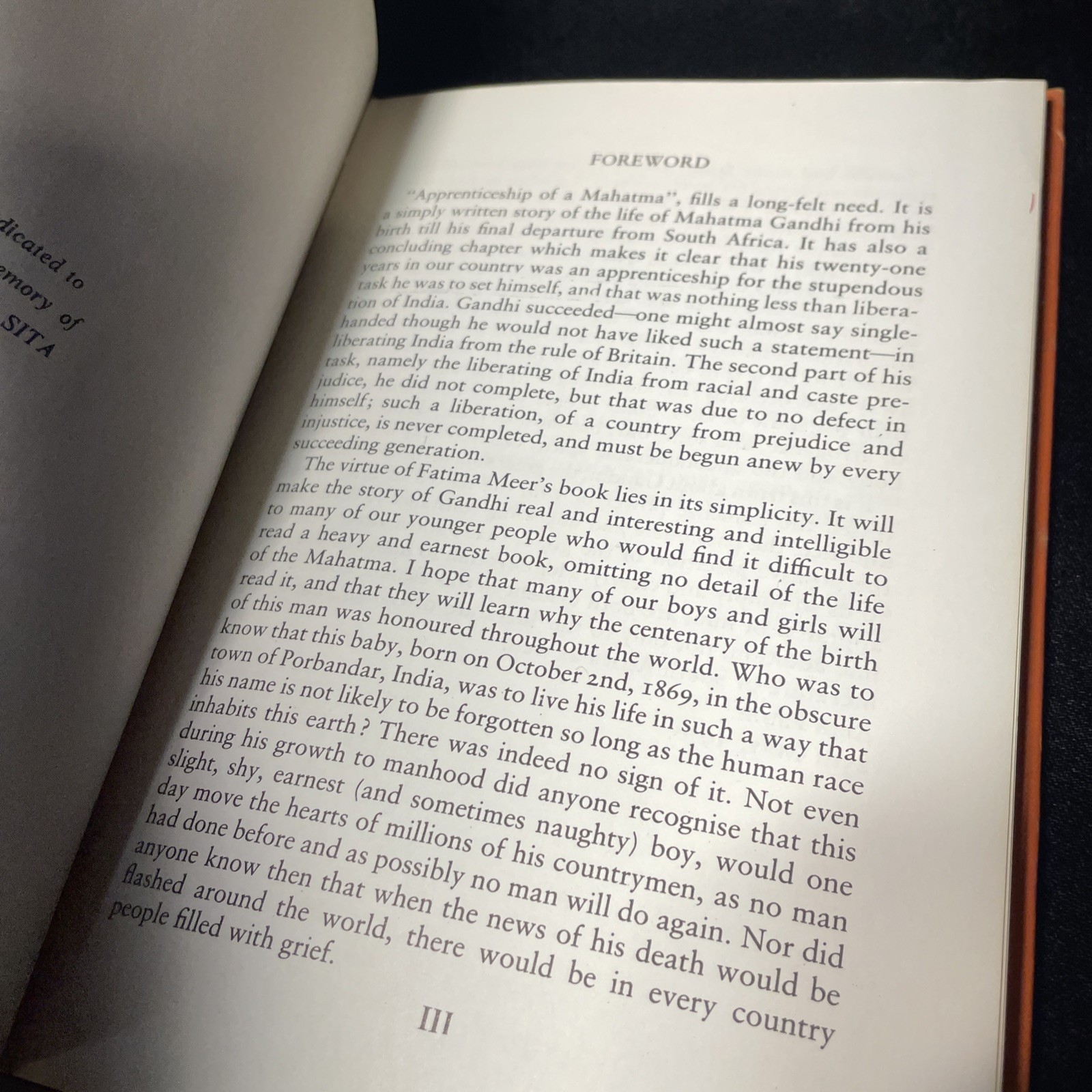 Young Mahatma Gandhi hardback Apprenticeship of a … Fatima Meer India