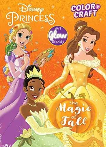 Disney Princess Color & – Paperback, by Editors of Dreamtivity – Very Good