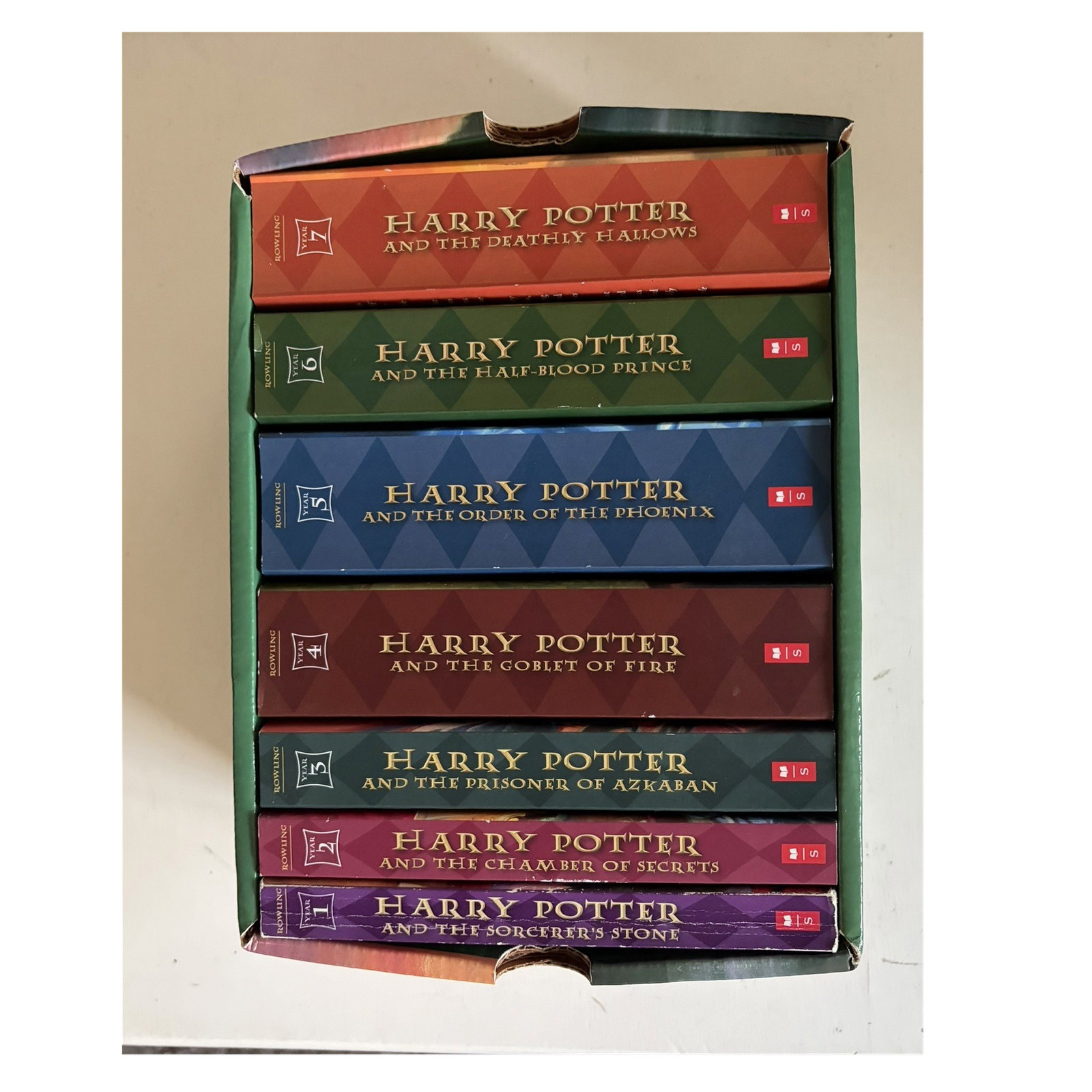 Harry Potter Complete Series Box Set Books 1-7 J.K. Rowling Scholastic