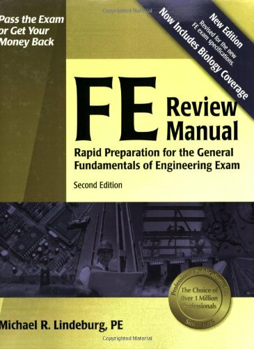 Fe Review Manual by Michael R Lindeburg