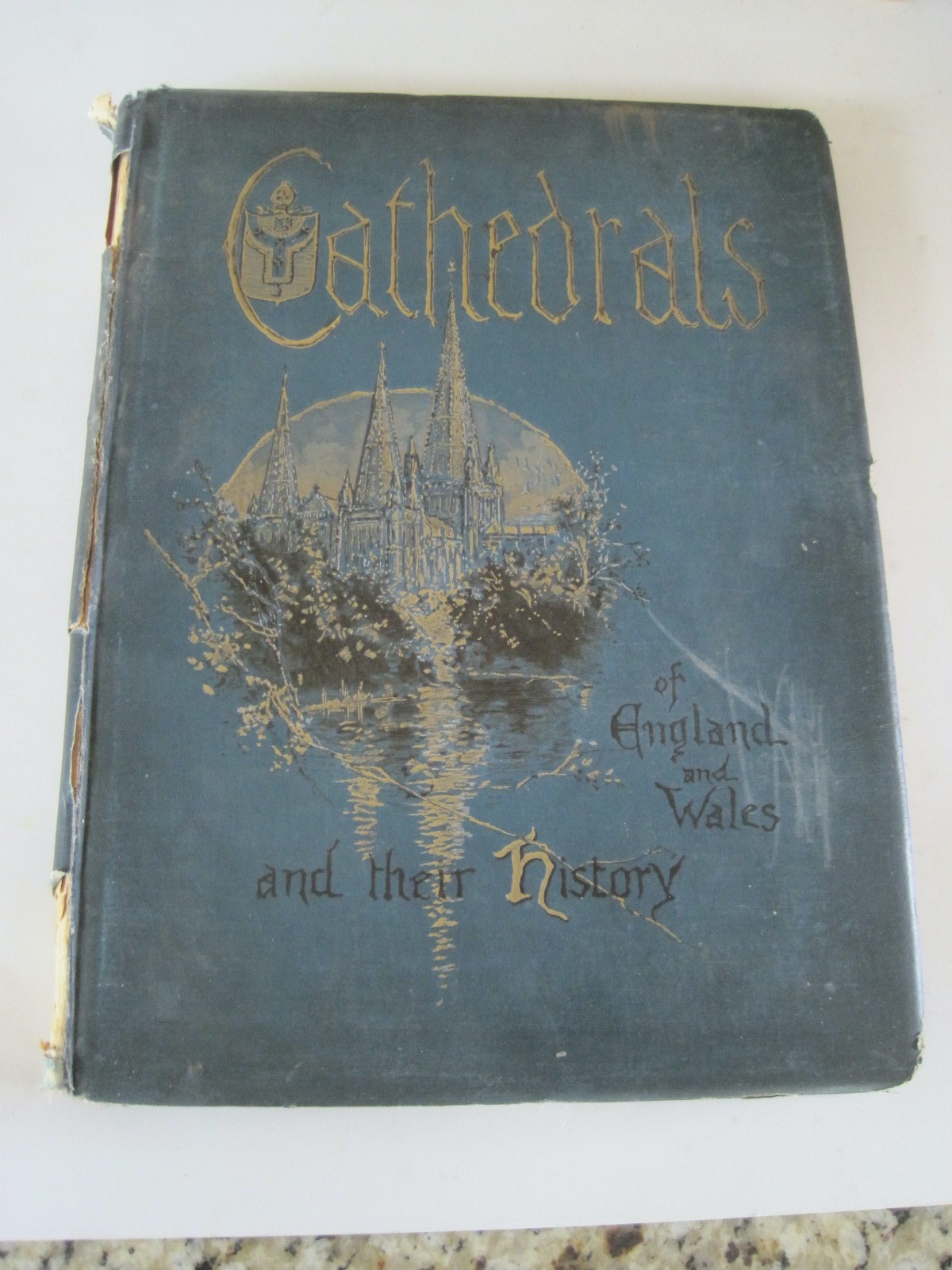 Cathedrals Of England And Wales And Their History Book Published 15” x 11” x 1.5