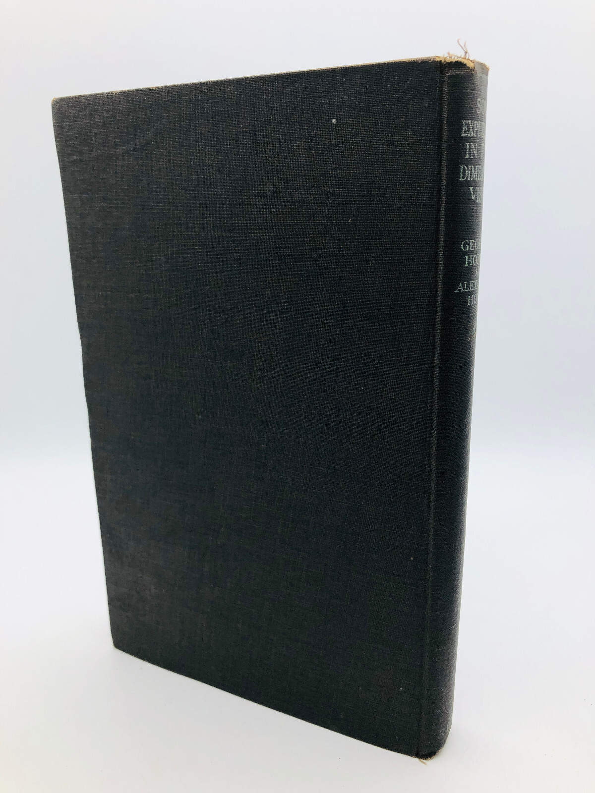 Some Experiments in Four-Dimensional Vision – Geoffrey Hodson 1933 1st Ed w/DJ