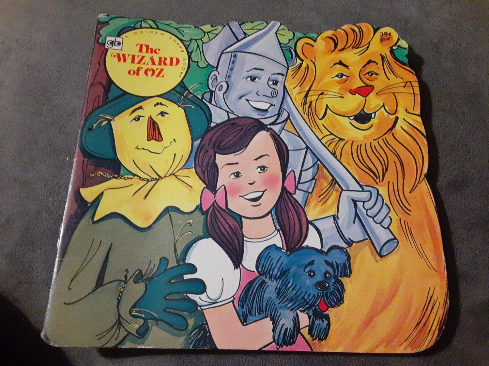 A Golden Press Shape Book The Wizard Of Oz 1976