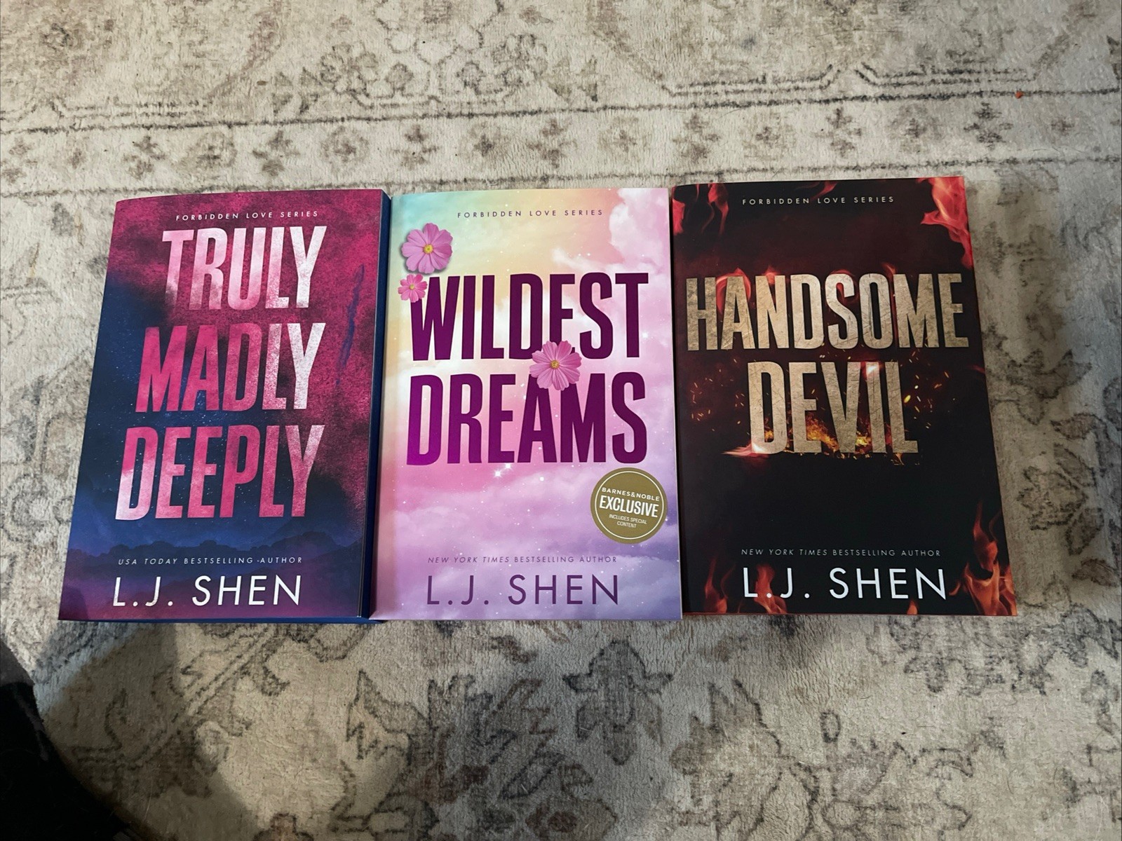 Forbidden Love Series by L.J. Shen 3 Books Collection Set – Fiction – Paperback