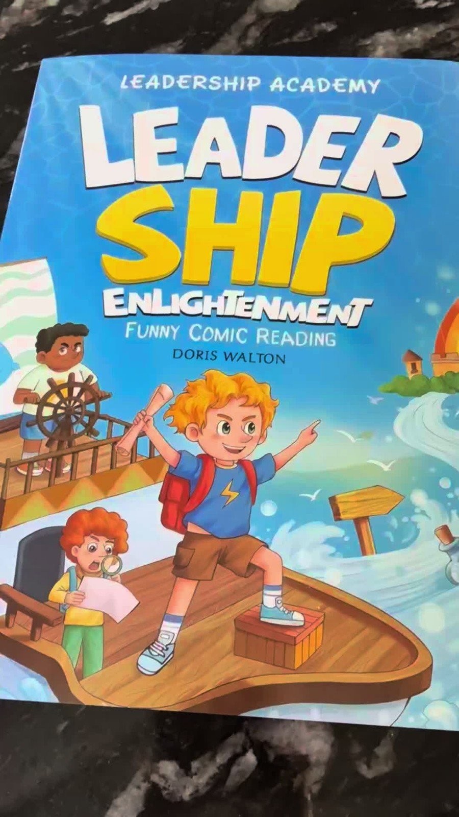 Leadership Academy -Leadership Enlightenment Funny Comic Reading Book for Kid OY