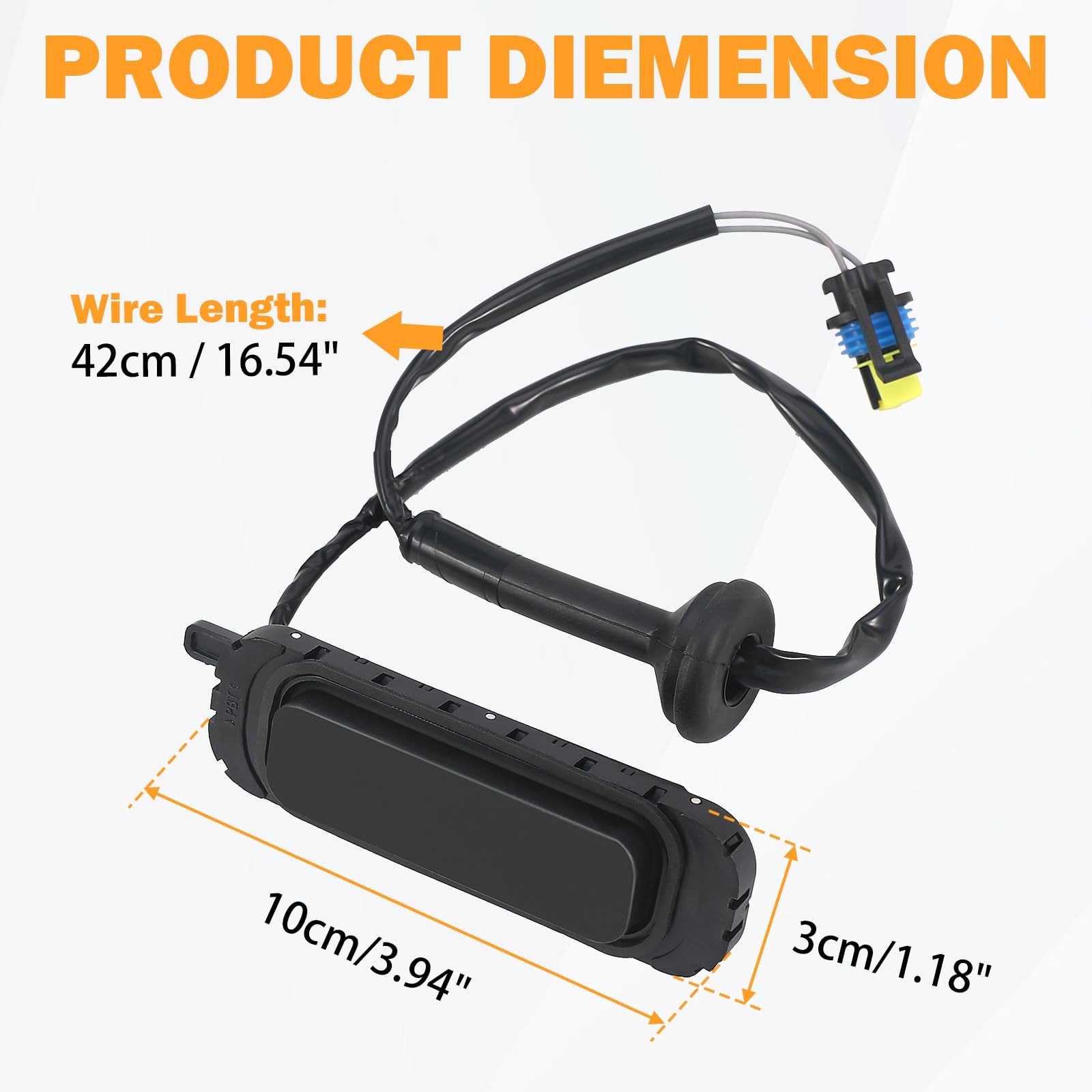 Rear Hatch Tailgate Release Switch for 2007-2014 Chevy Tahoe Suburban GMC Yukon