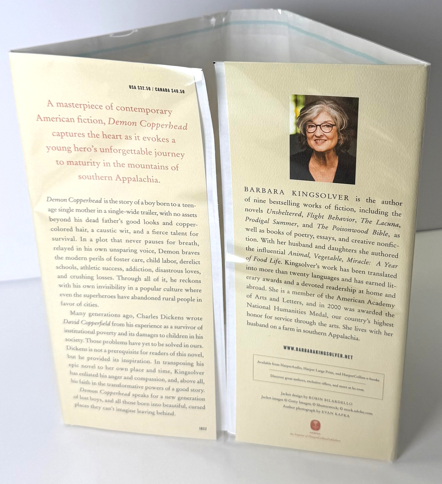 Demon Copperhead (Pulitzer) Barbara Kingsolver 2022 1st print w Mylar, Near fine