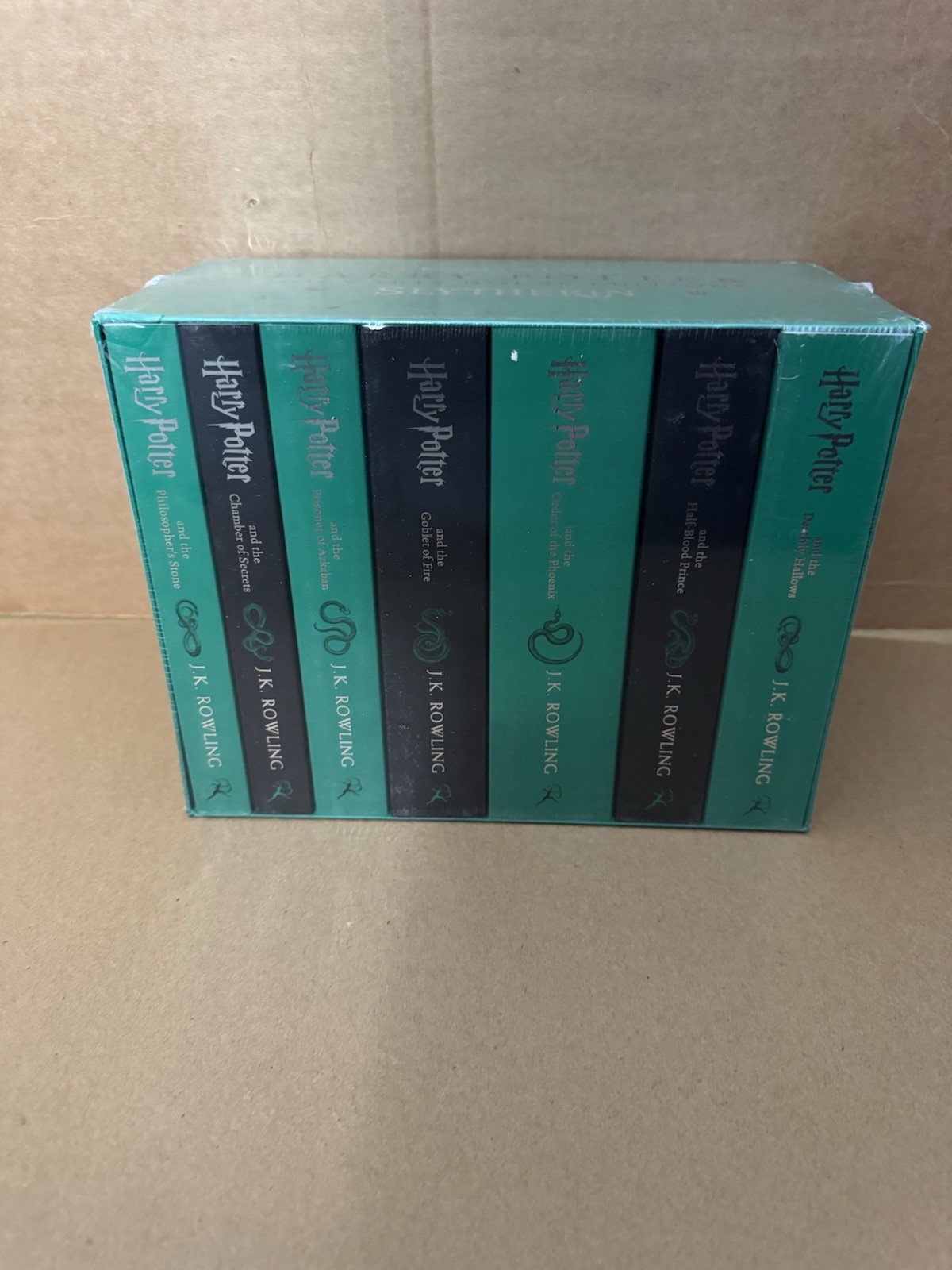 Harry Potter Slytherin House Editions Paperback Box Set by J.K. Rowling Book & M