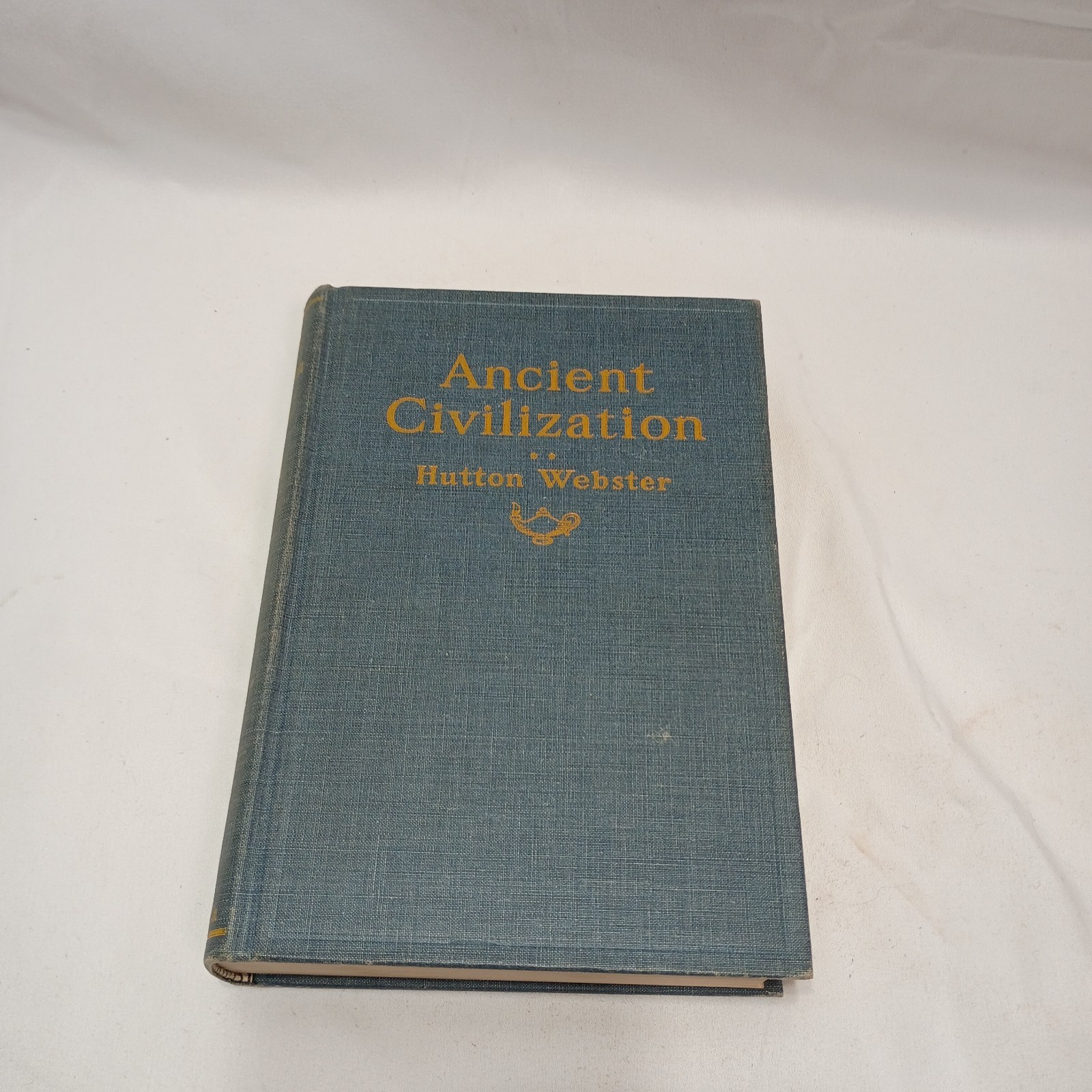 Ancient Civilization by Hutton Webster 1931 Hardcover D.C. Heath and Company