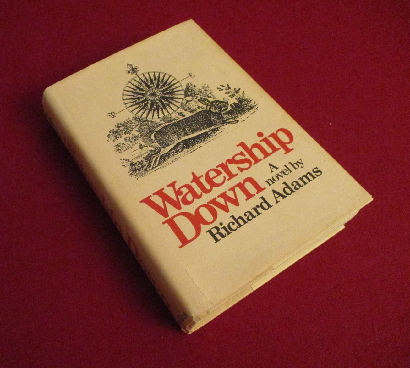 Watership Down by Richard Adams (1972) First Edition in Dust Jacket