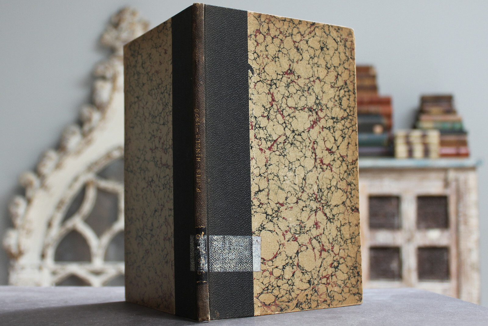 Rare Antique Old Observations Army Correspondent Paris Siege 1879 Military