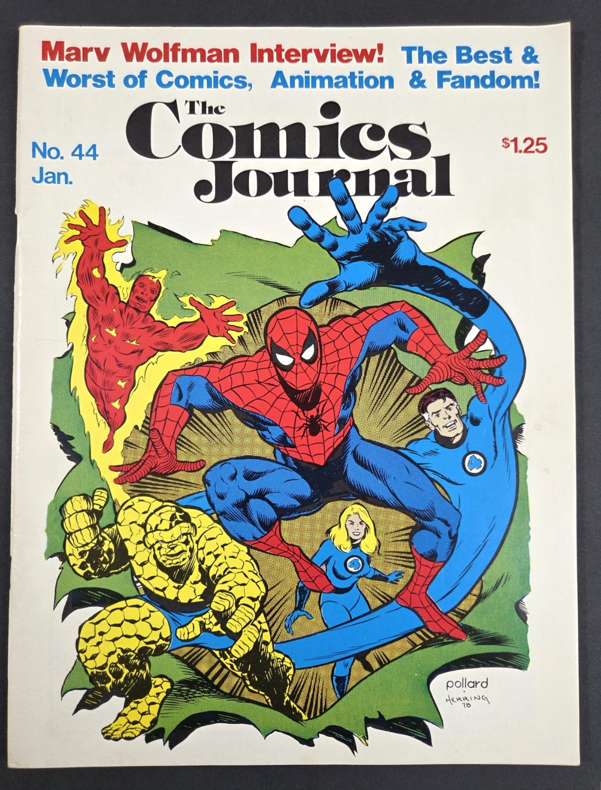 The comics Journal- You Pick Any starting at $3.00, Grades vary from FR-G to VF