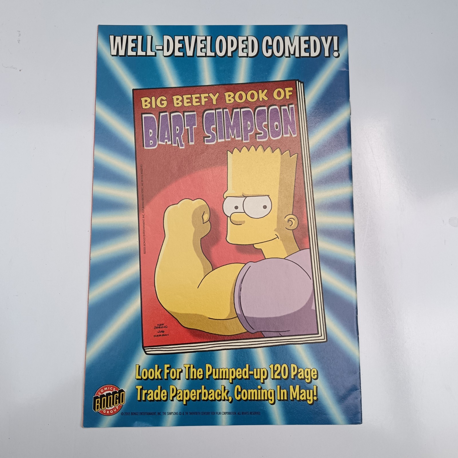 Simpsons Comics Bundle x2 Issues #104 & #106 Bongo Comics Direct Edition
