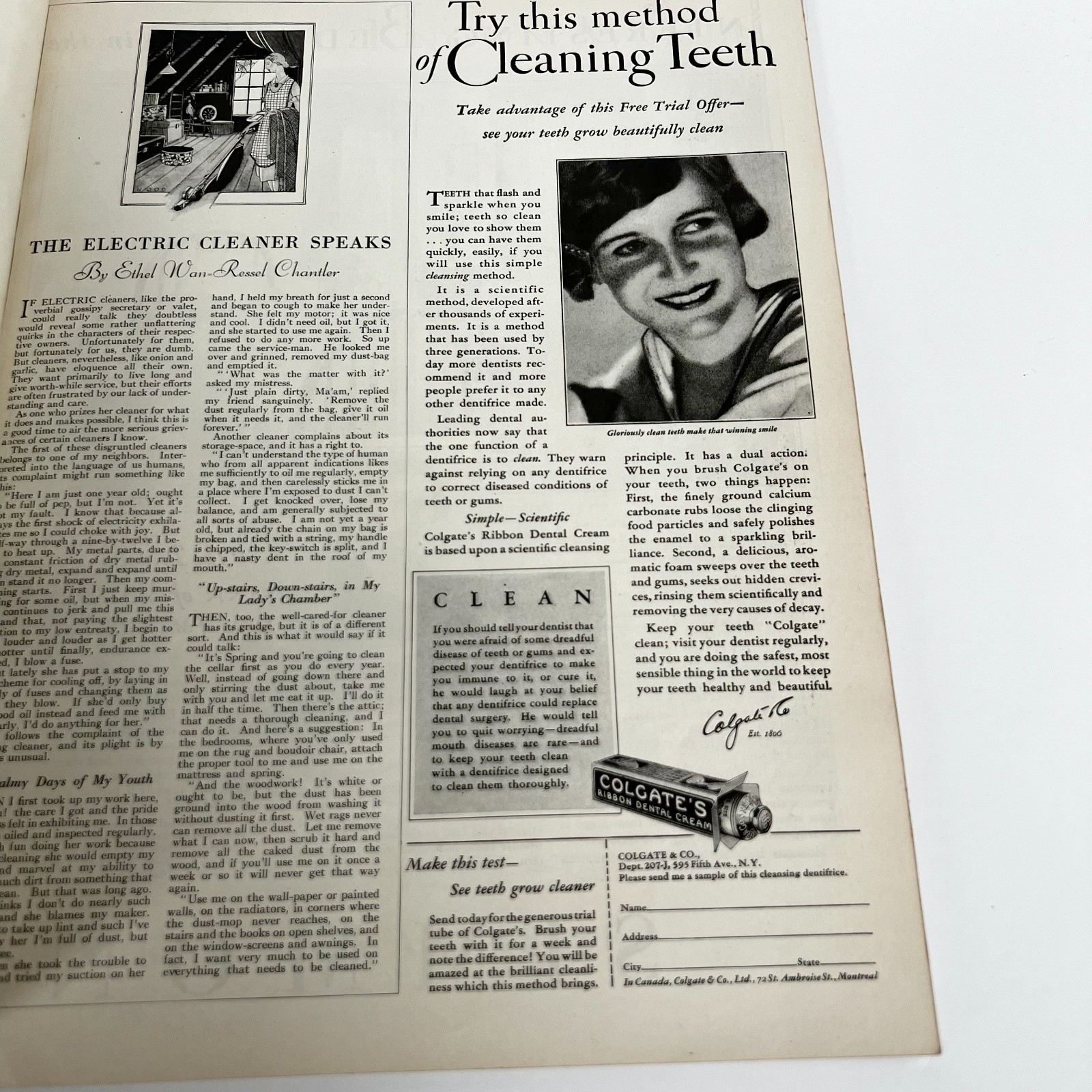 VTG Oct 1927 Pictorial Review McClelland Barclay Paris Fashion Halloween