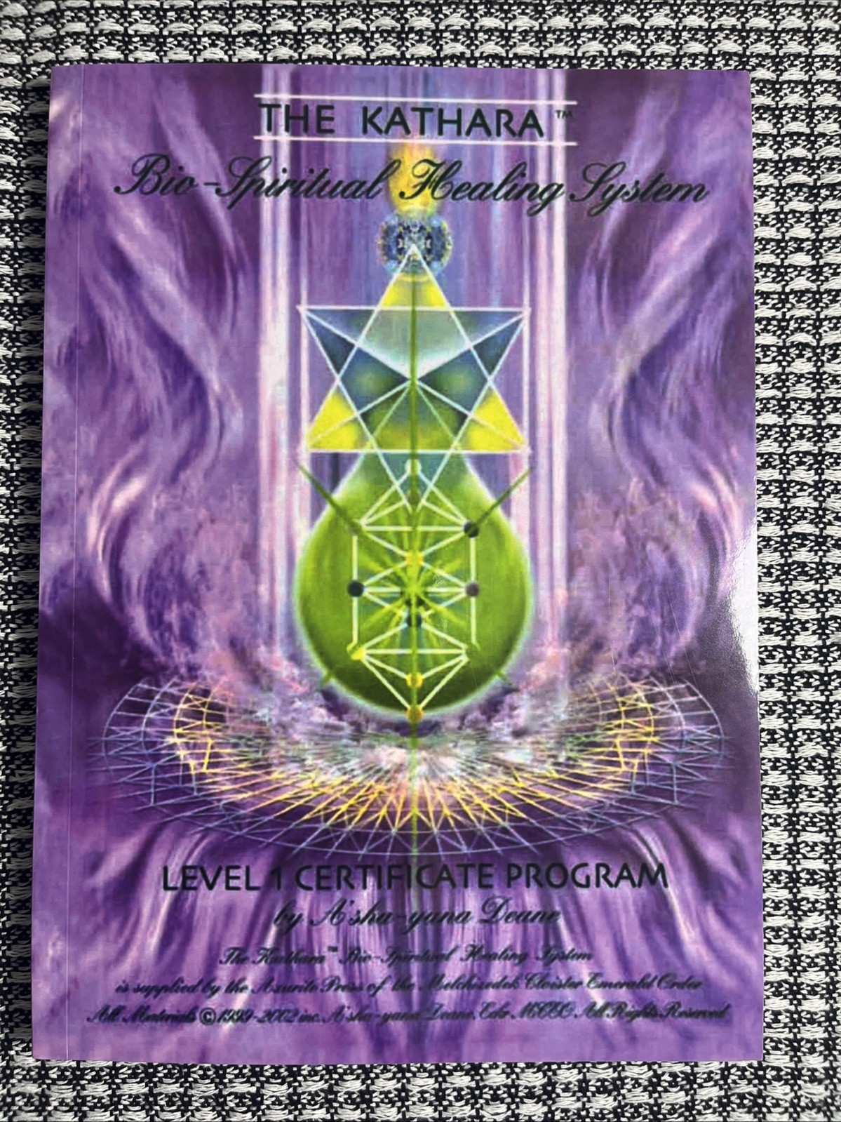Ashayana Deane,Kathara bio-spiritual healing system, Level 1 Certificate Reprint