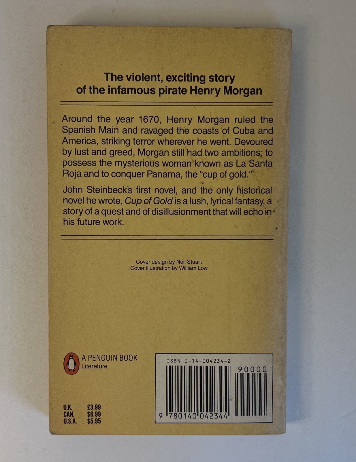 John Steinbeck Cup of Gold Penguin Paperback