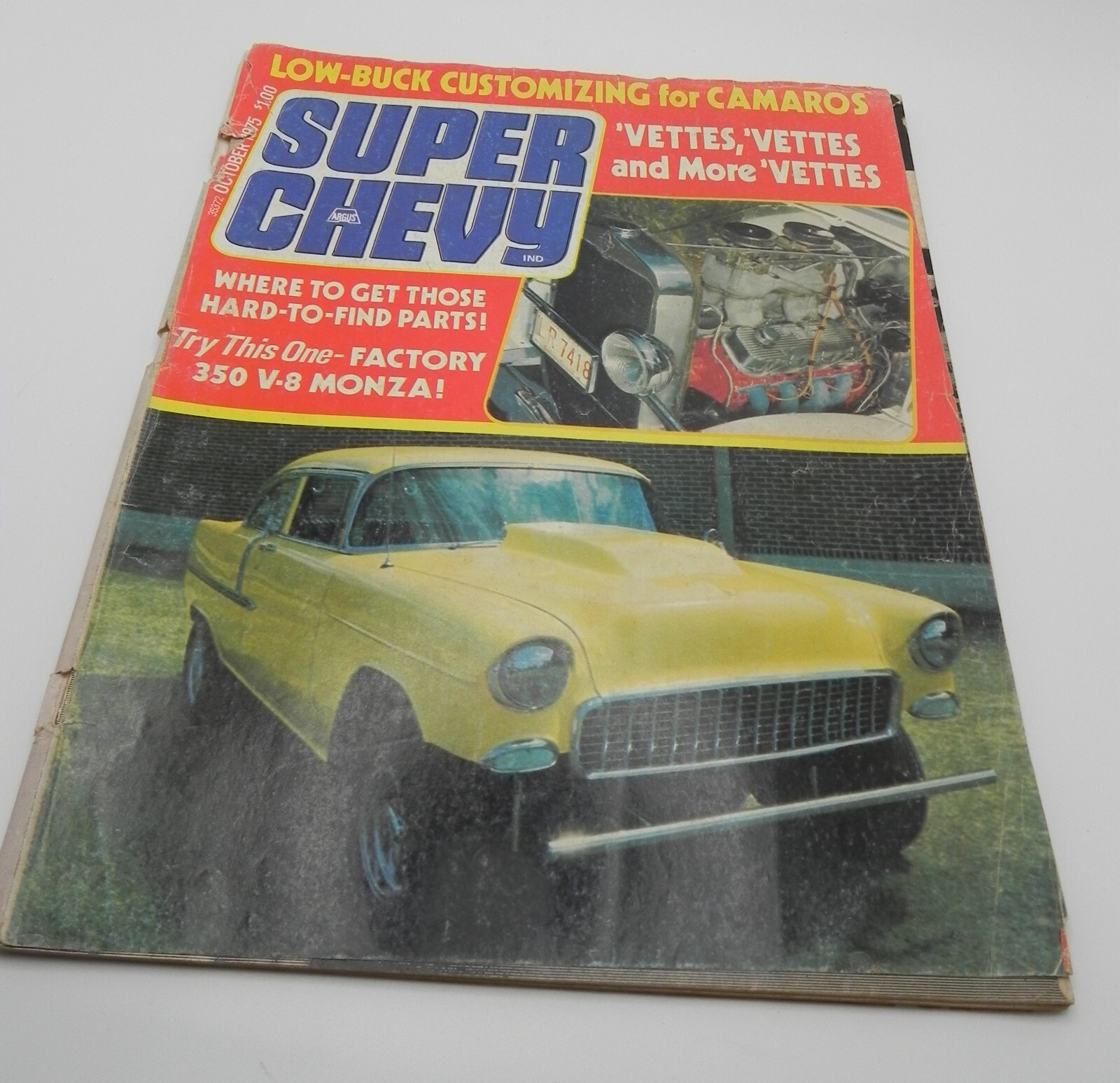 Super Chevy Magazine October 1975 Preowned – See Photos