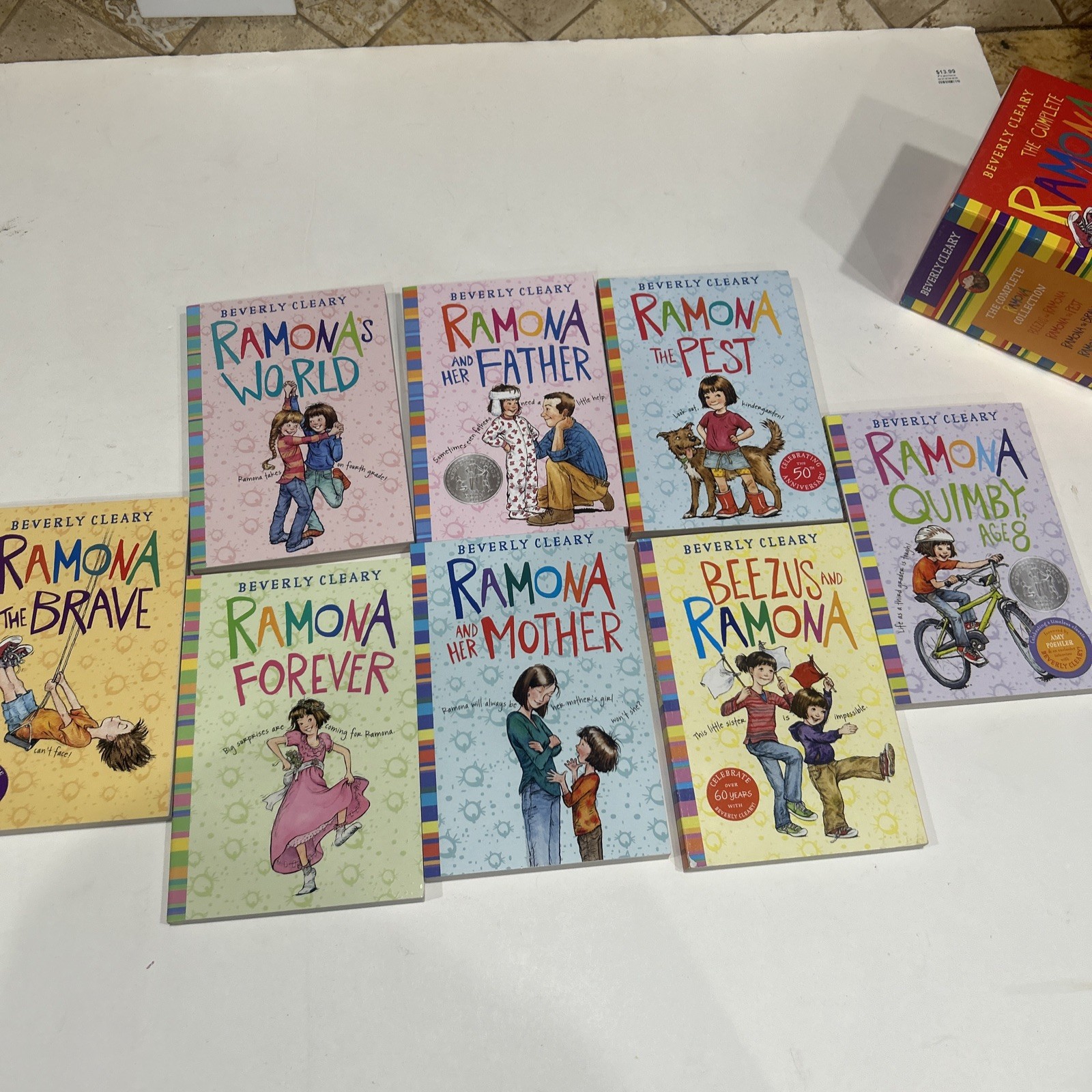Beverly Cleary The Complete Ramona Collection 8 Book Box Set Paperbacks Charity