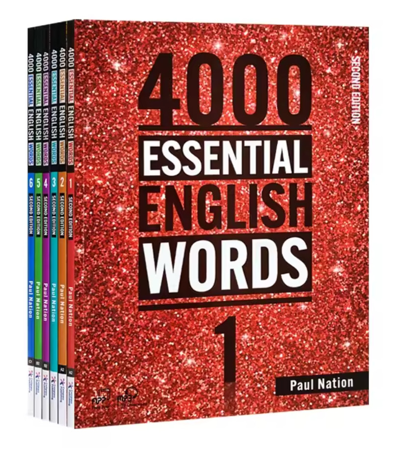 4000 Essential English Words Book set Volumes 1 to 6 Bundle by Paul Nation