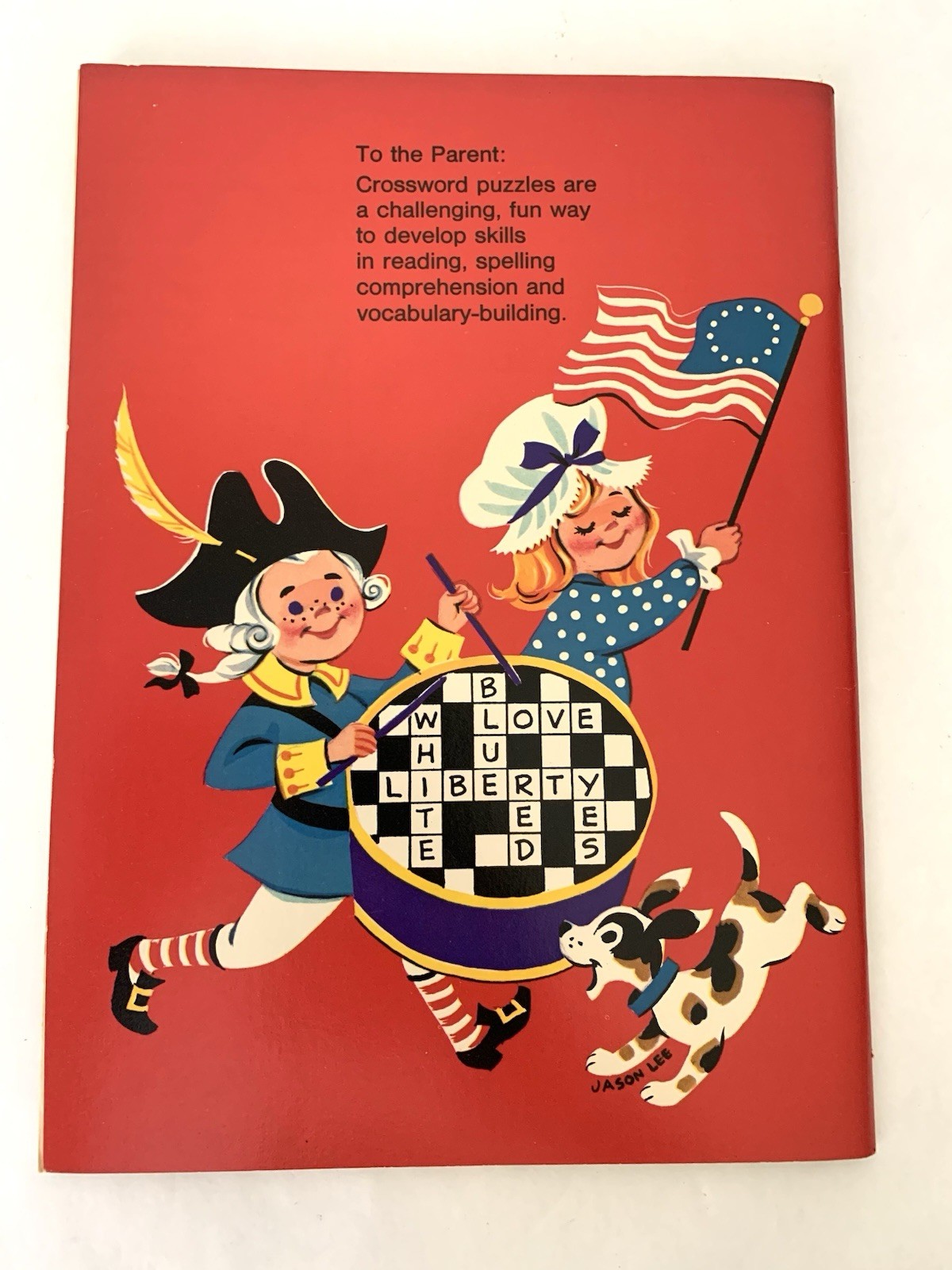 VTG 1975 America Celebrates Grades 4-6 Whitman Patriotic Crossword Puzzle Book