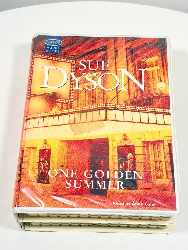 Sue Dyson One Golden Summer Audio Cassette Book Set Vintage Retro Audiobook