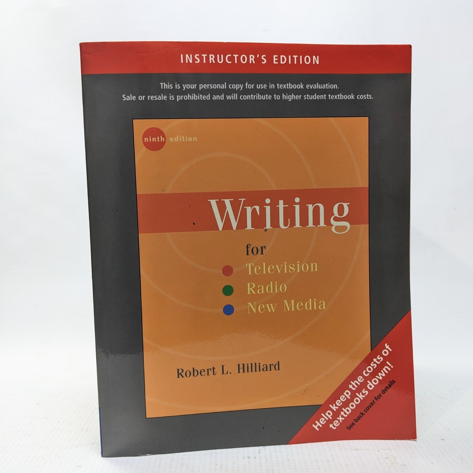 Writing for Television, Radio, and New Media (Wadsworth Series in Broadca – GOOD