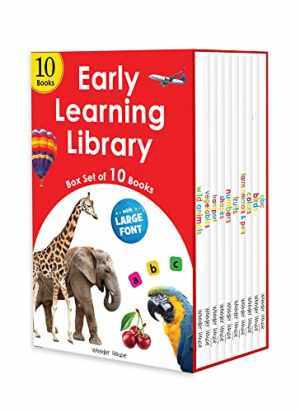 Early Learning Library: Box Set of – Board book, by Wonder House Books – New h