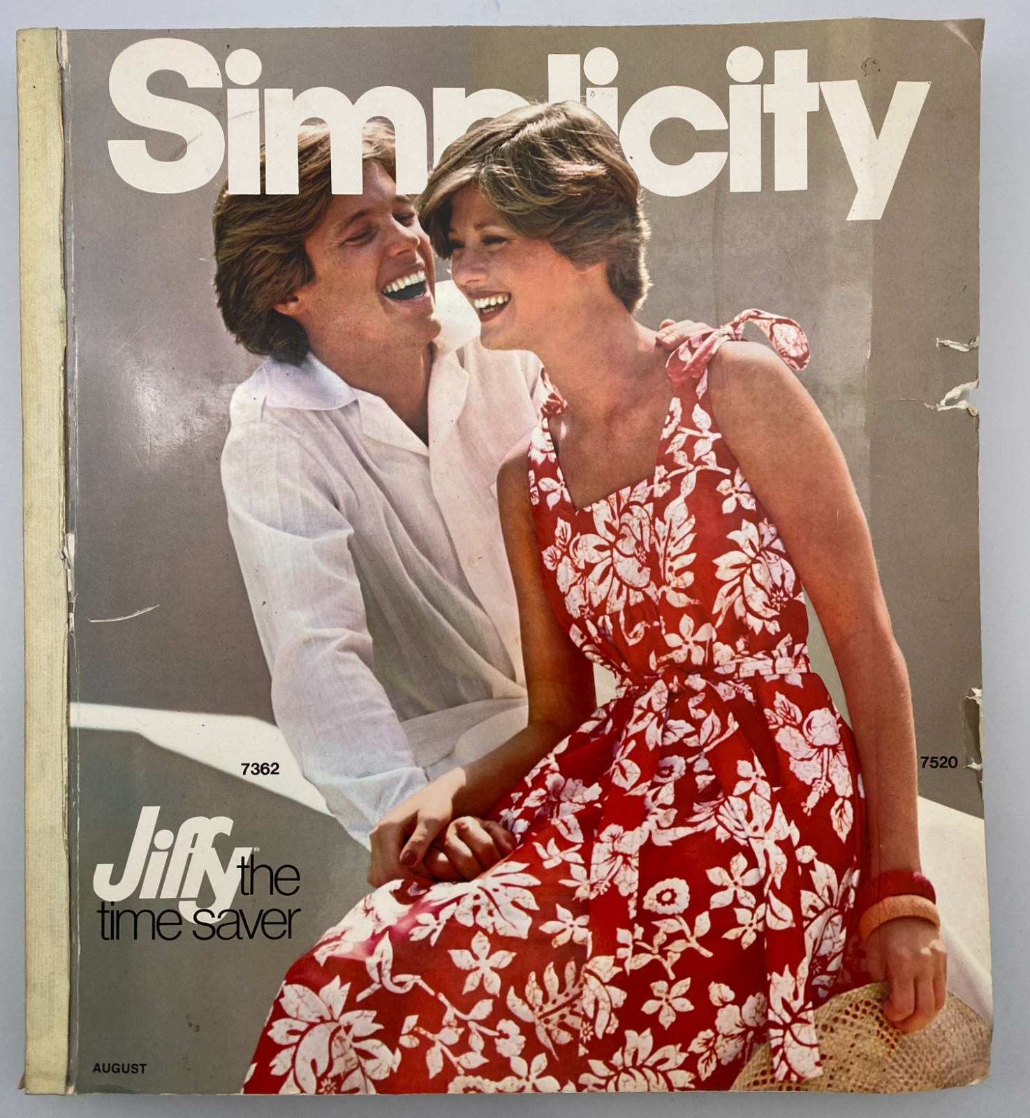 Vintage 1970s Simplicity Sewing Pattern Department Store Counter Catalog Book