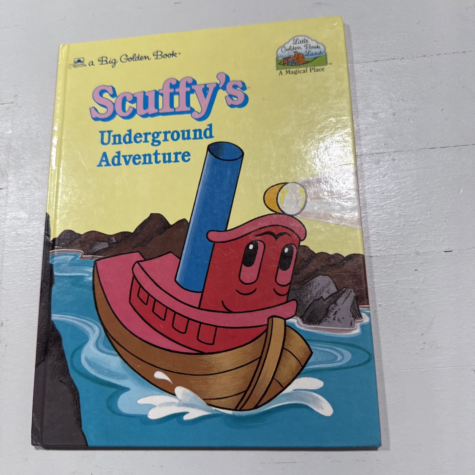 Scuffy’s Underground Adventure – Hardcover, by Baker Darrell – Very Good 1989