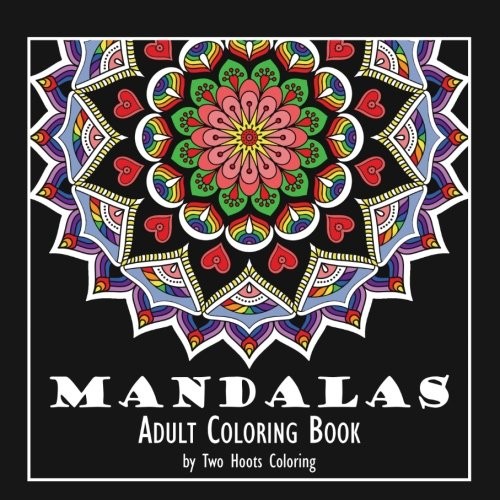 ADULT COLORING BOOK: MANDALAS By Two Hoots Coloring **BRAND NEW**