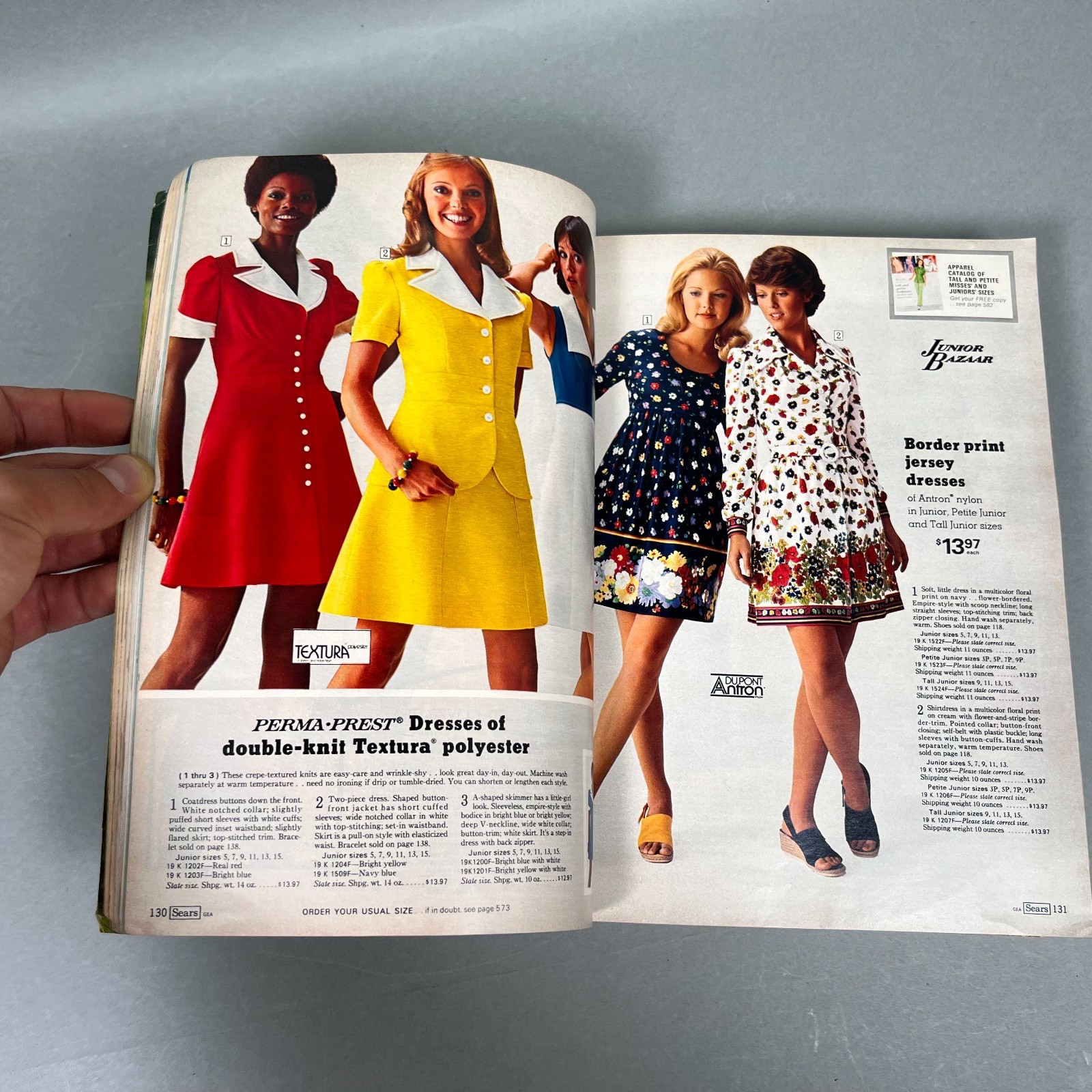 1974 Sears Spring Through Summer Catalog 1974 Vintage Look Book Homegoods