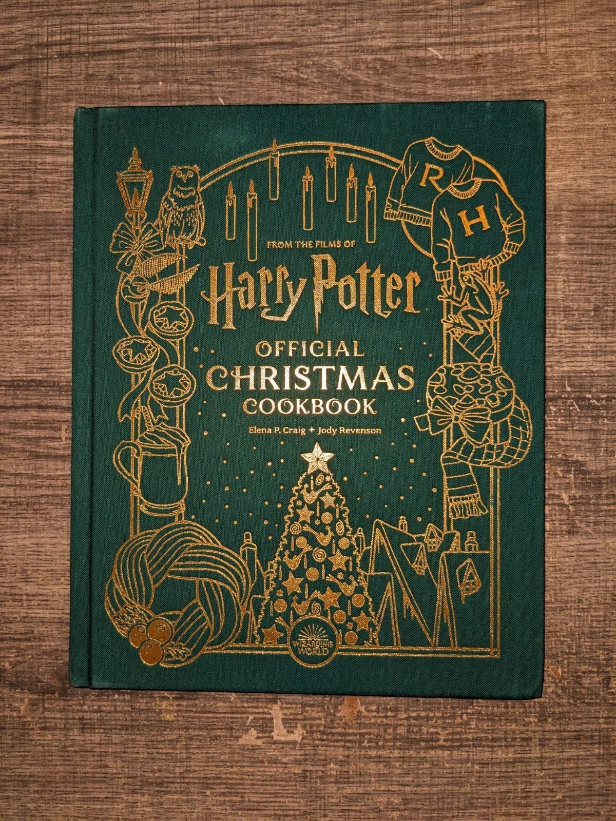 Harry Potter Official Christmas Cookbook, Hardcover by Elena Craig