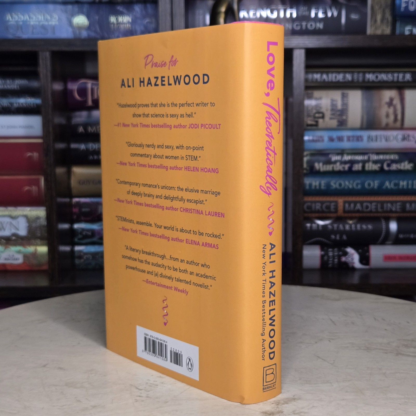 Ali Hazelwood Love, Theoretically Hardcover Signed 1st Print (2023)