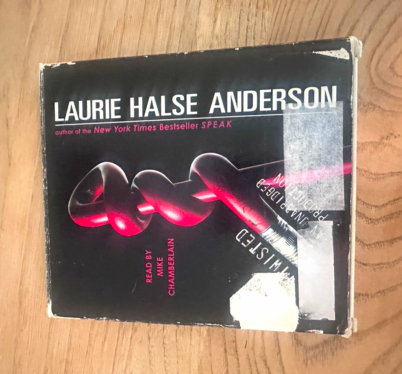 Twisted Laurie Halse Anderson Audiobook CD Read by Mike Chamberlain