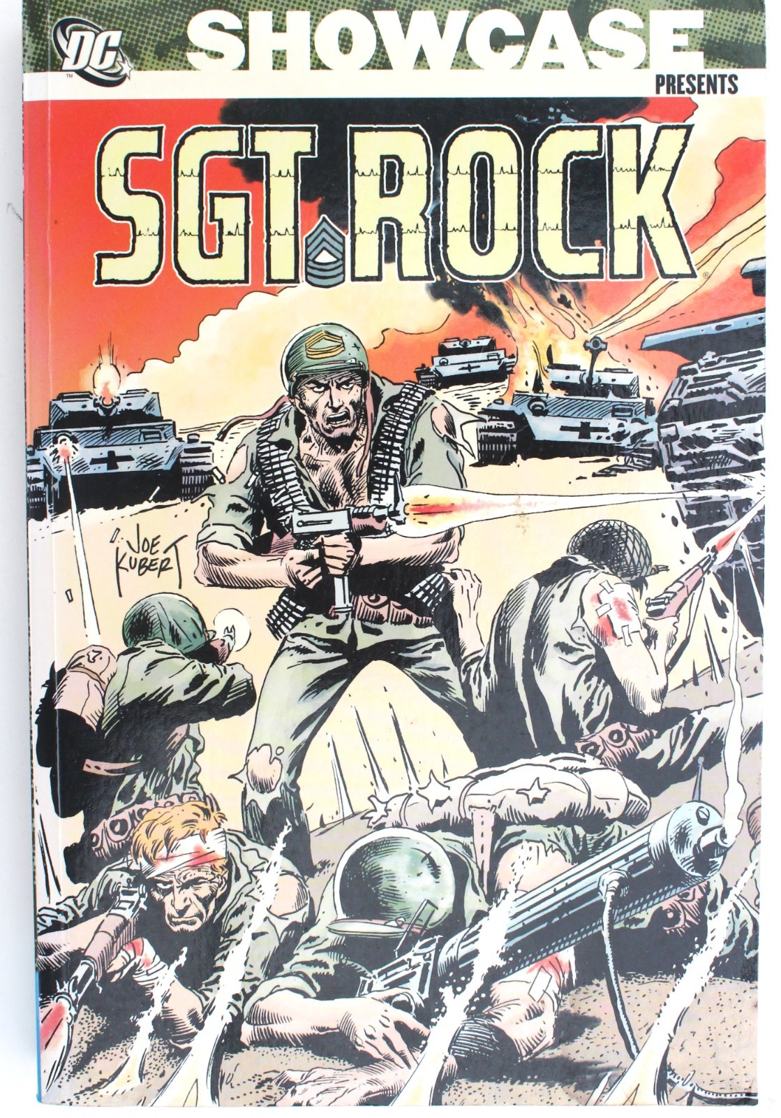 DC SHOWCASE presents SGT. ROCK 2 a vfn- 520 B&W PAGES 2008 1960s GN+FREE COMIC