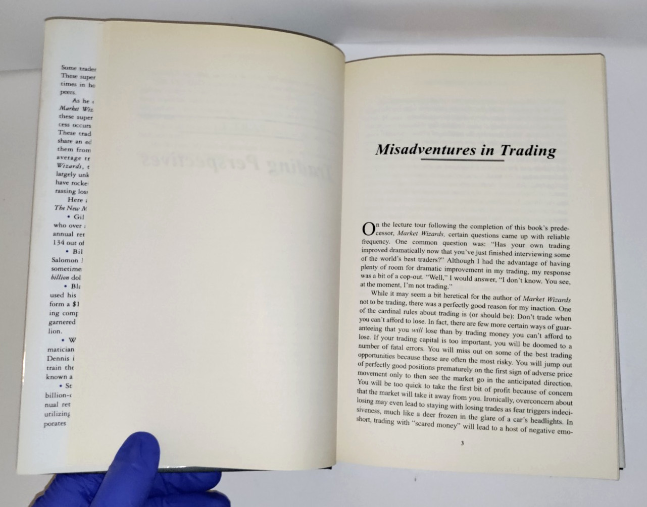 New Market Wizards : Conversations by Jack D. Schwager 1992 HC