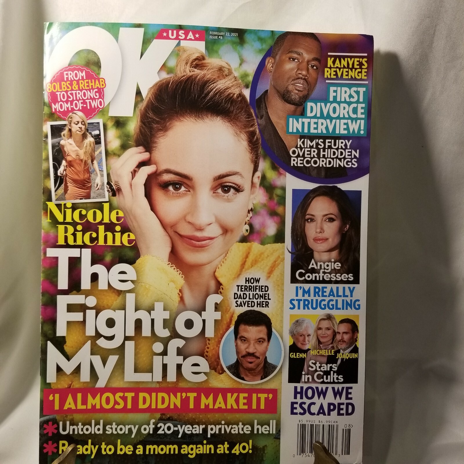 OK MAGAZINE FEBRUARY 22 2021 NICOLE RICHIE