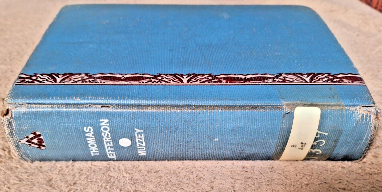 Figures From American History ~ Thomas Jefferson {1918, 1st Edition}