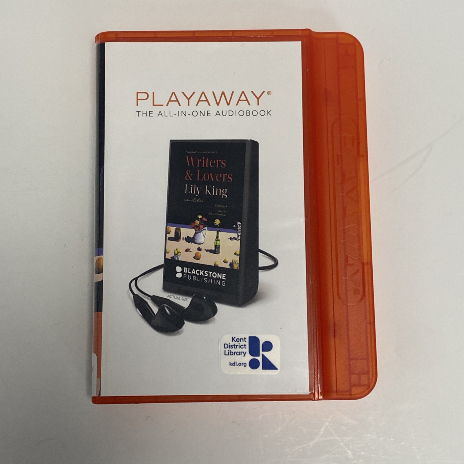 Writers & Lovers by Lily King (Playaway All In One Audiobook)