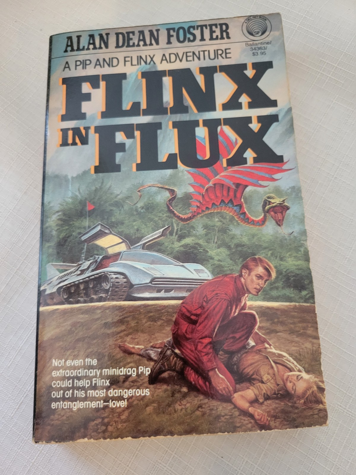 Flinx in Flux Alan Dean Foster Del Rey A Pip and Flinx Adventure Paperback 1988