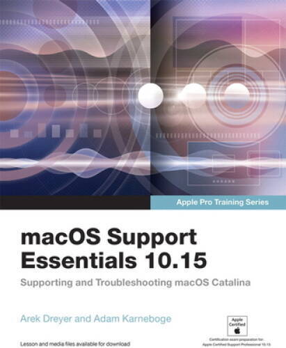 macOS Support Essentials 1015 – Apple Pro Training Series: Supporti – VERY GOOD